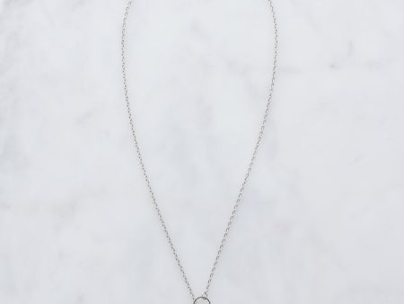 Silver Threader Necklace Online now