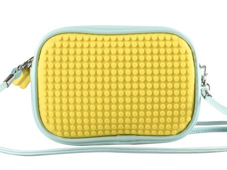 cartera sweet love   verde menta   amarillo Fashion