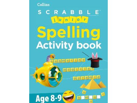 SCRABBLE™ Junior Spelling Activity Book Age 8 - 9 Online now