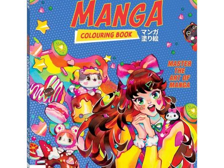 ArtMaker Manga Colouring Book on Sale