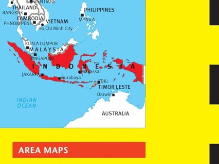 Pe Travel Map Indonesia 5Ed Sale