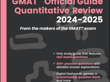 GMAT Official Guide Quantitative Review 2024-2025: Book + Online Question Bank Online Sale