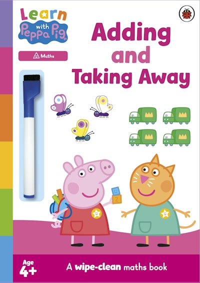 Learn with Peppa: Adding and Taking Away wipe-clean activity book Hot on Sale