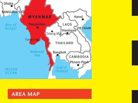 Pe Travel Map Myanmar 4 Online Sale