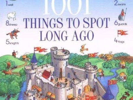 1001 Things To Spot Long Ago Sticker Book Online now